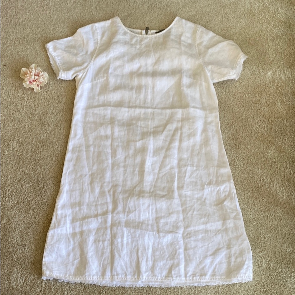 Tommy Bahama White Linen Dress, S/P